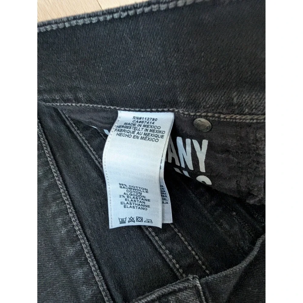 True Religion Ricky Relaxed Straight Black Cutoff Denim Shorts | Men's  33